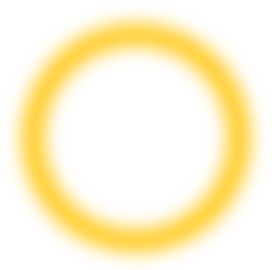 Yellow Ring Blurred Illustration